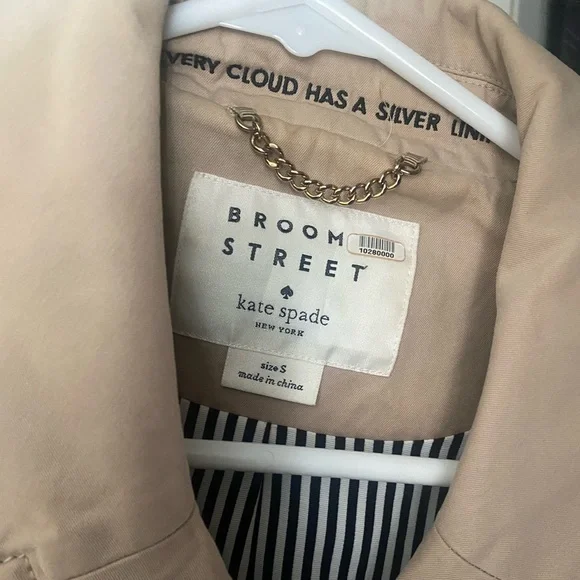 Kate Spade Broome Street Classic Trench Coat - Picture 5 of 12